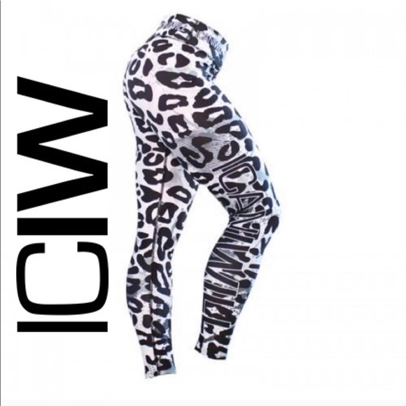 icaniwill leopard tights